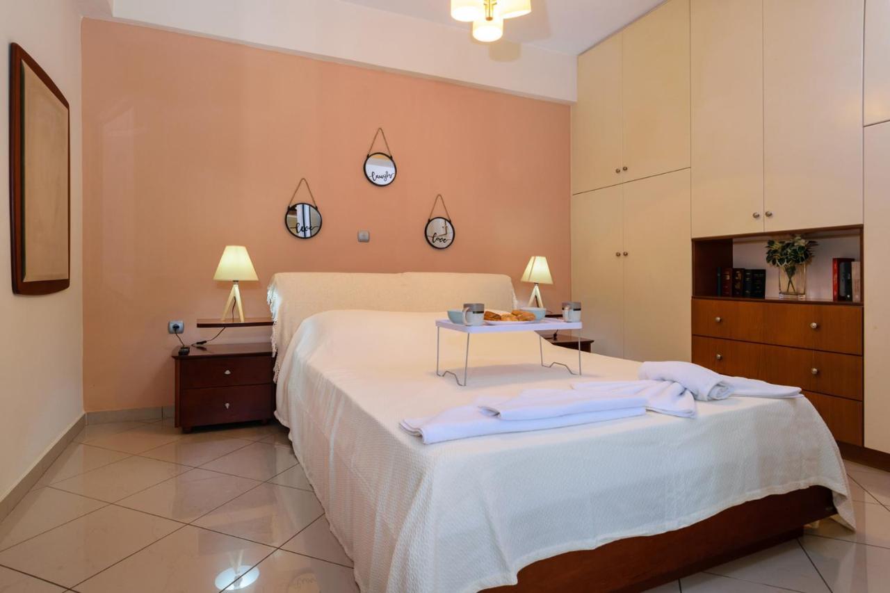 Central Penthouse In Quiet Neighborhood Near Sandy Beach Chania  Exterior foto